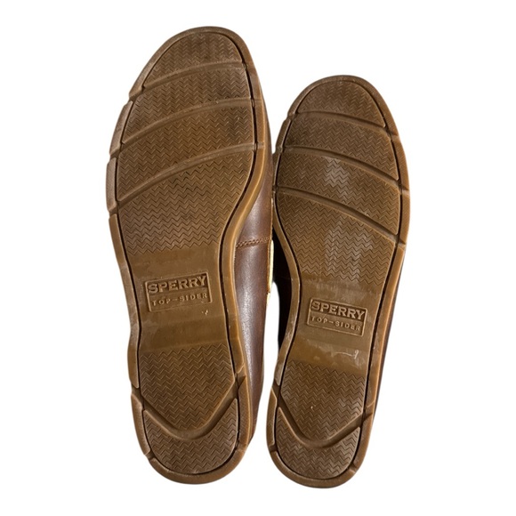 Sperry Men's Brown Leather Boat Shoes Size 11 - Picture 5 of 5